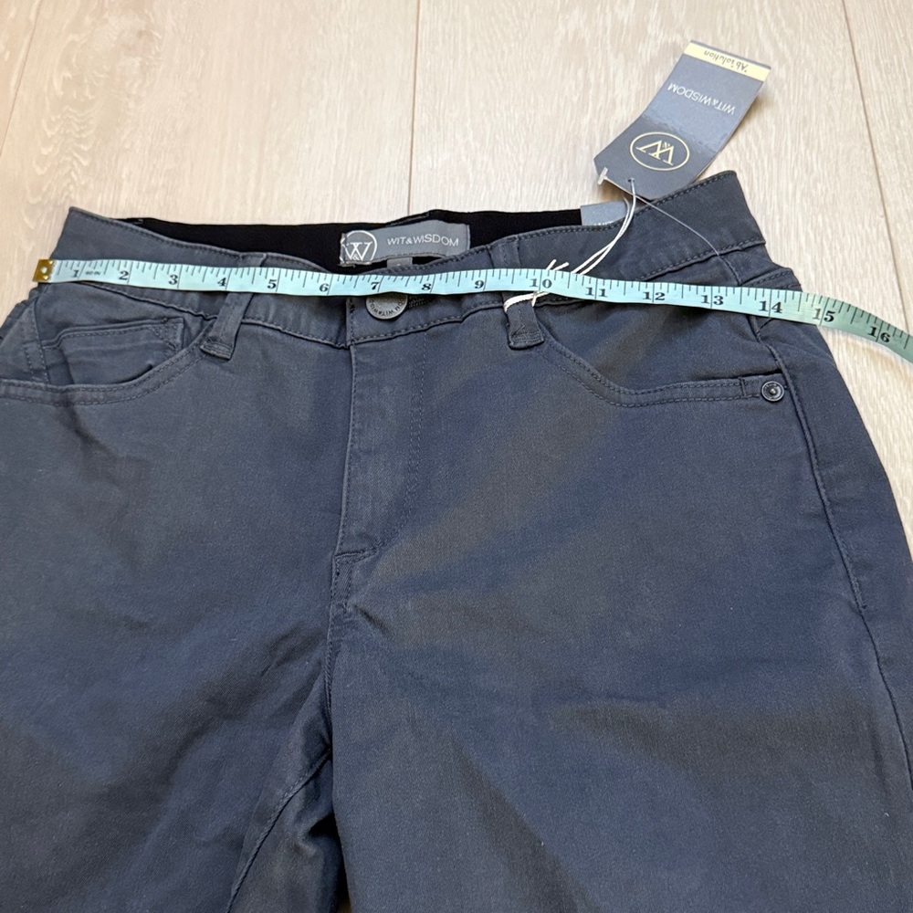 Wit & Wisdom Dark Blue Denim Shorts - Picture 4 of 7